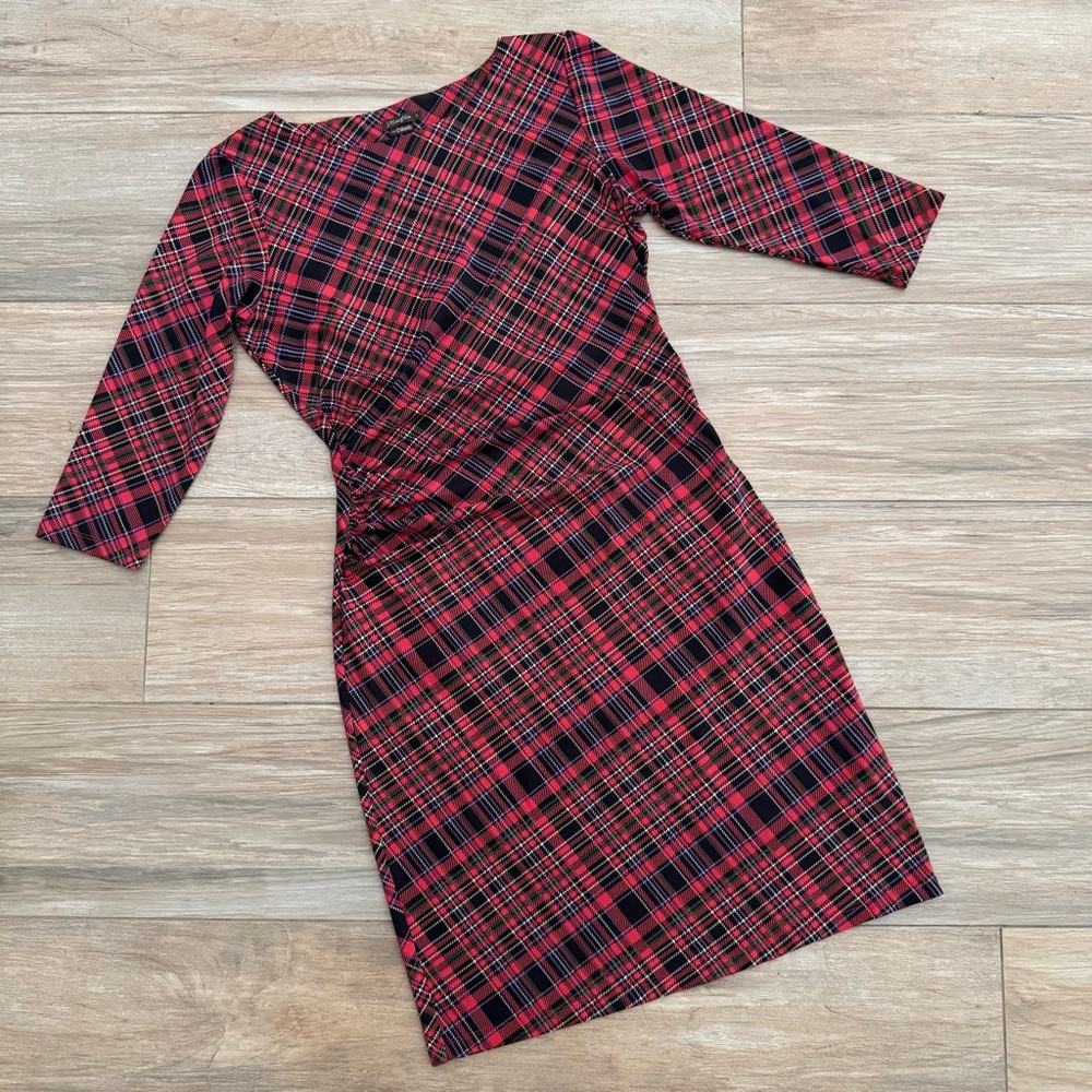 J. McLaughlin Sage Rouched Dress